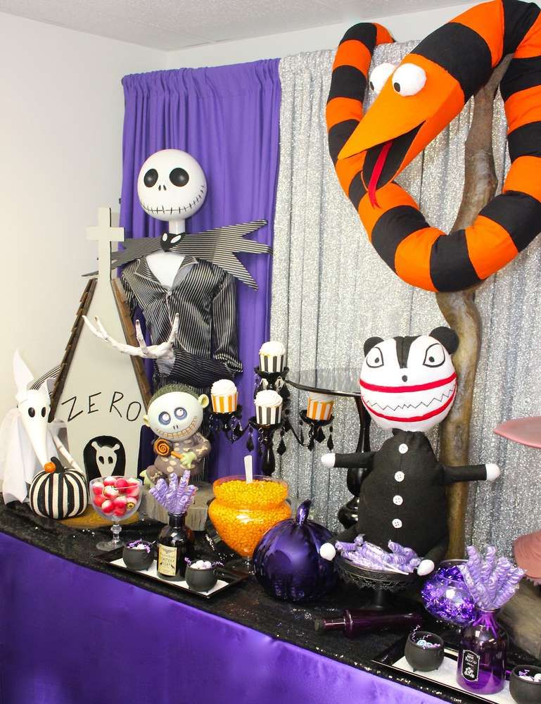 sally nightmare before christmas decor Don't miss this fun The Nightmare before Christmas Birthda… Nightmare