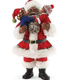 black santa christmas decor 26 Black Santa Christmas Decorations ideas black santa, santa christmas, christmas decorations