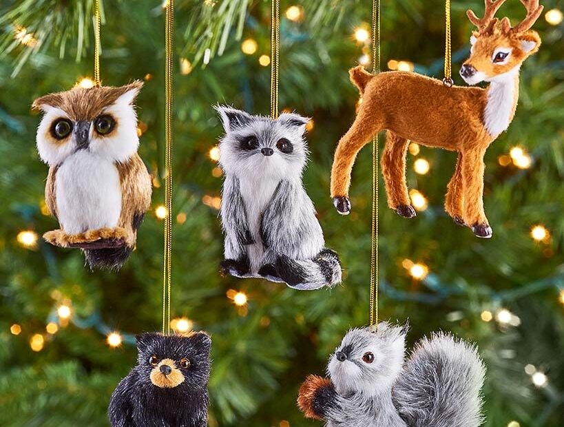 woodland creatures christmas decor Pin by 🍑 𝔫𝔦𝔫𝔦 on ☽ christmas/yule ☾ Woodland christmas ornaments