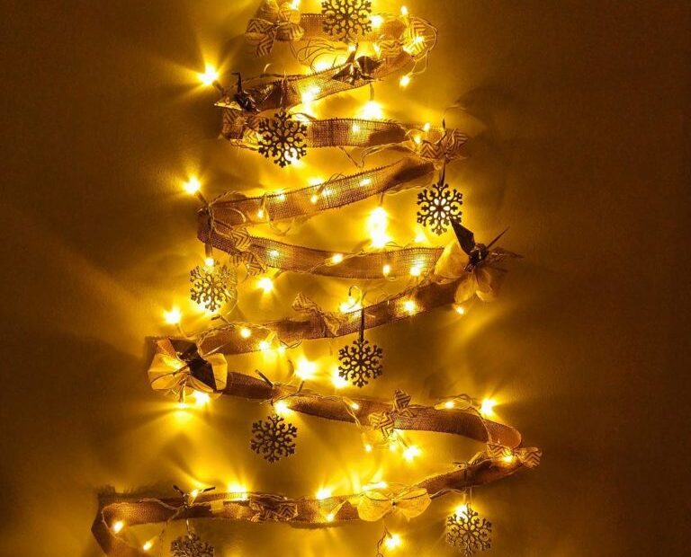 christmas wall tree decor 50+ Christmas wall tree ideas which are perfect alternate to the usual