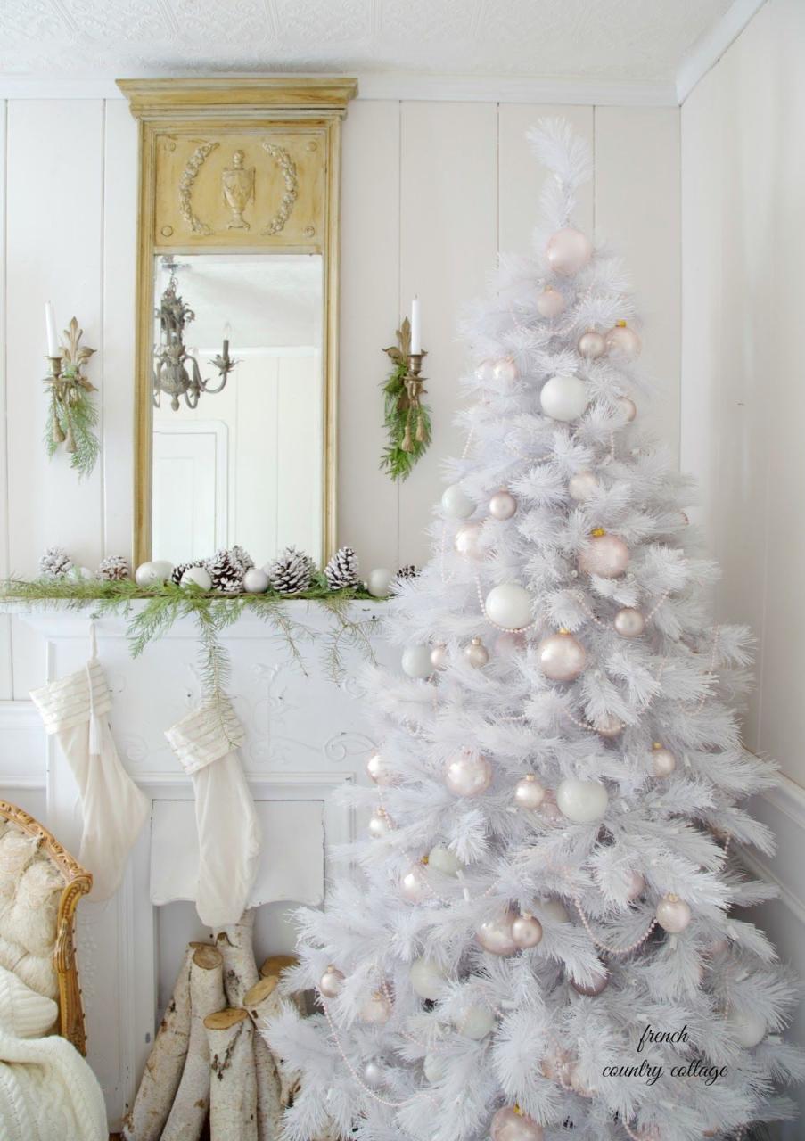 white christmas tree decor ideas 8 Best White Christmas Tree Decorating Ideas Augere Venture