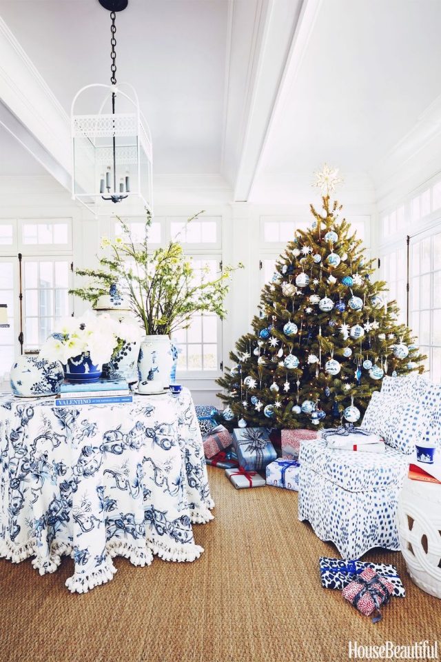 blue christmas decorations indoor 19 Best Blue Christmas Decor Ideas