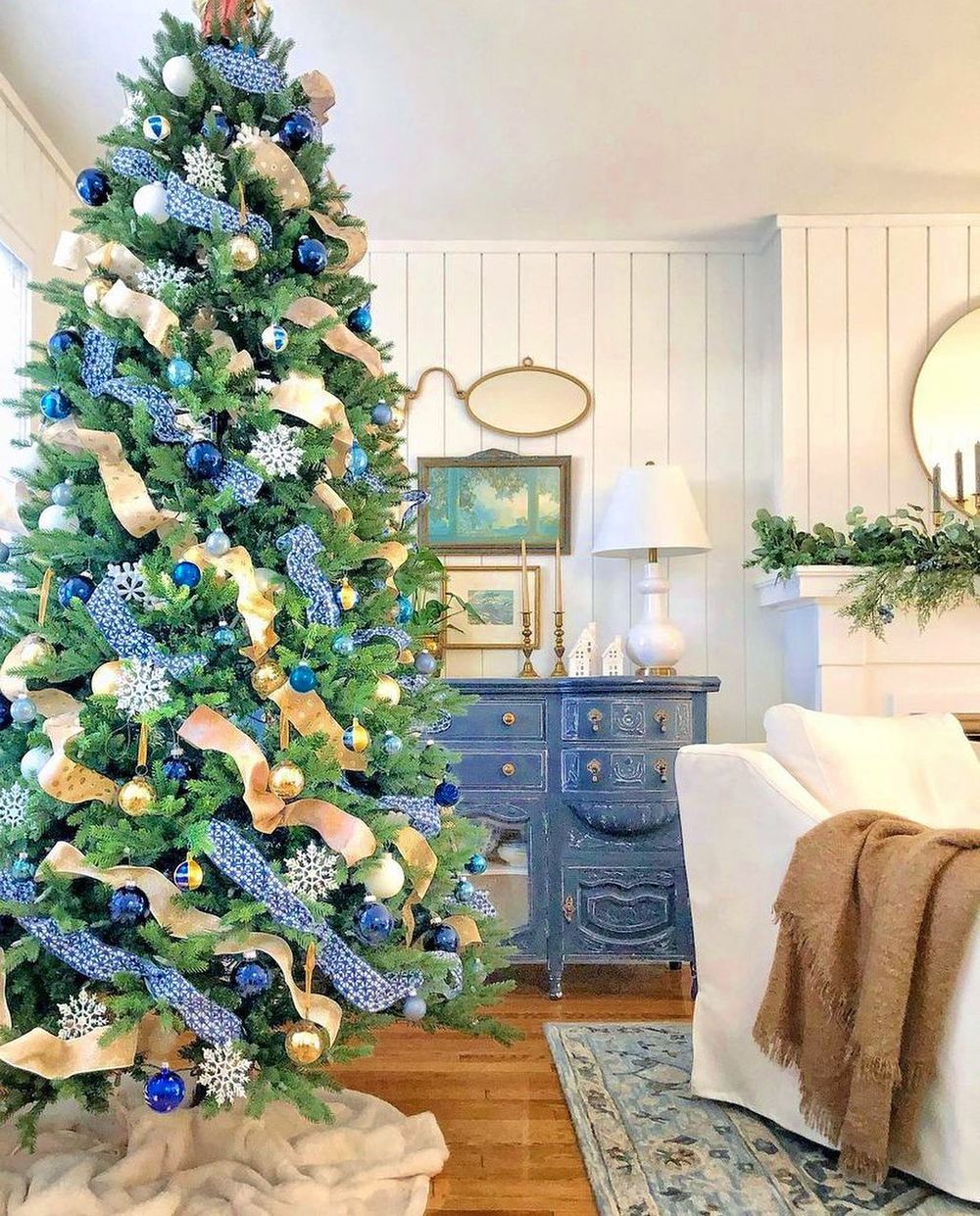 christmas decor blue theme 19 Best Blue Christmas Decor Ideas