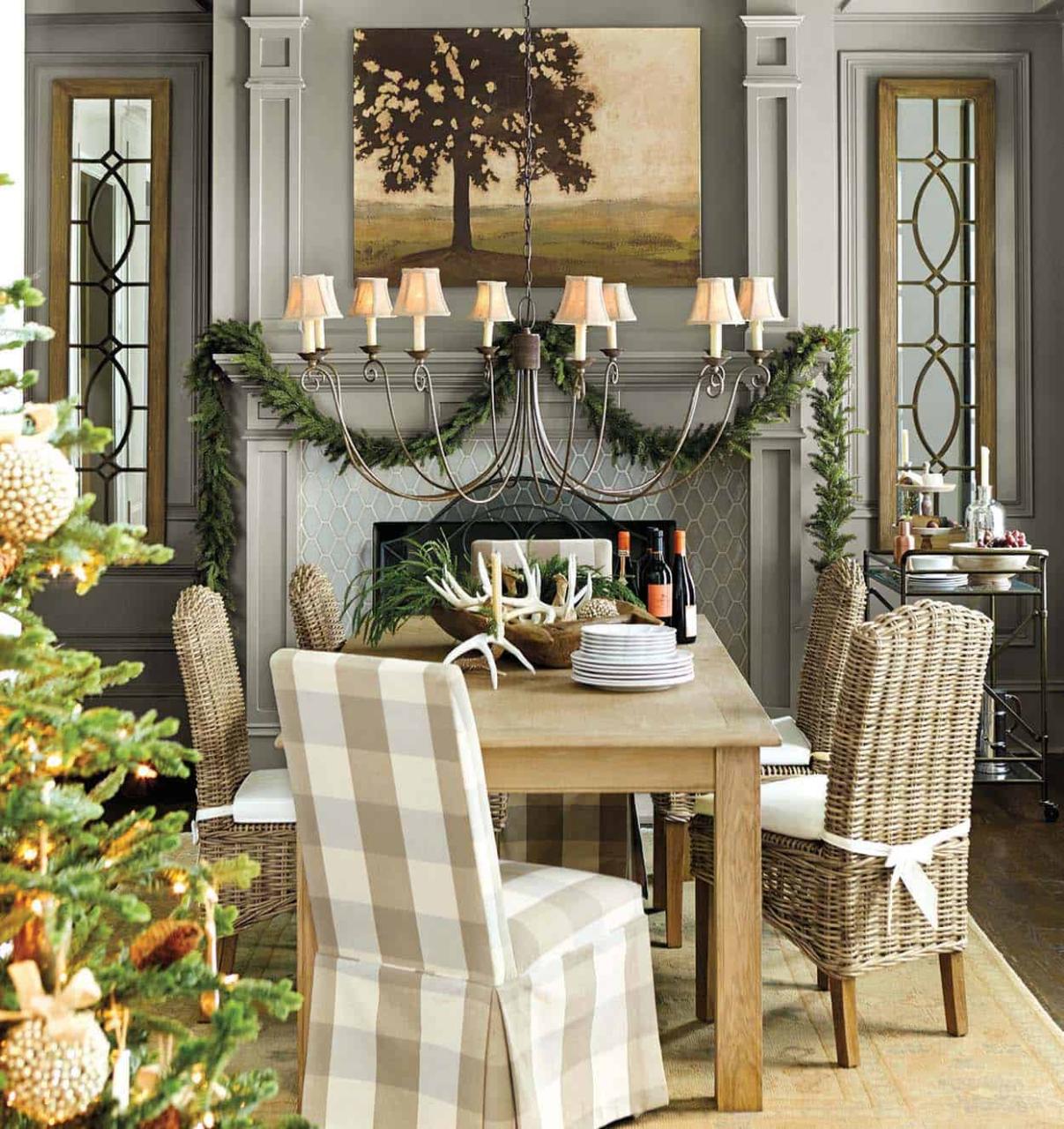 rustic christmas decor ideas 40+ Fabulous RusticCountry Christmas Decorating Ideas