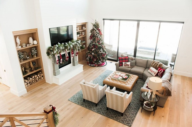 christmas living room decor without fireplace How To Decorate A Living Room For Christmas Without Fireplace