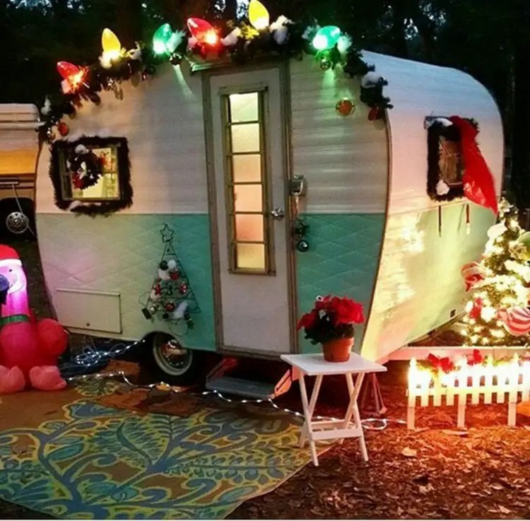 christmas decor for rv 20 RV Christmas Decor ideas RV Living