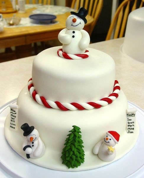 christmas decoration cake ideas Christmas cake decorating ideas Home Decorating Ideas