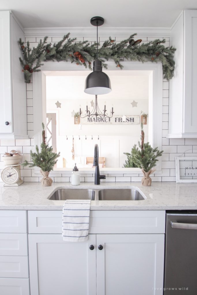 farmhouse christmas kitchen decor Farmhouse Christmas Kitchen Decorating Ideas The Cottage Market