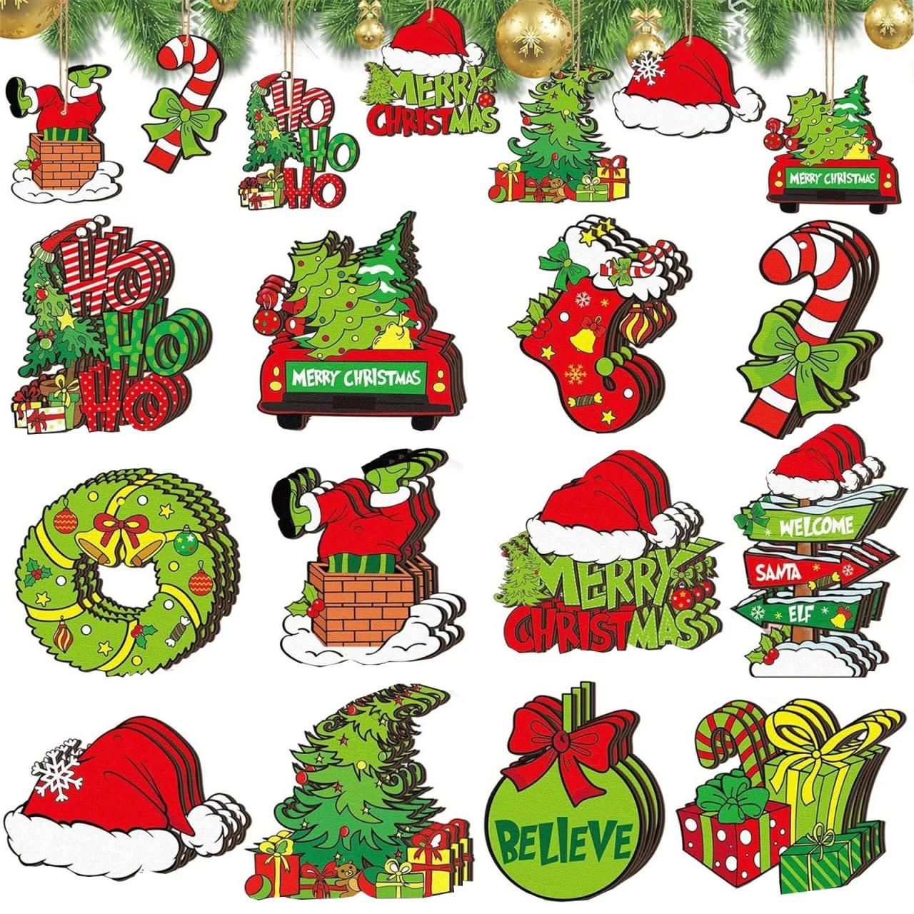 grinch christmas decorations indoor Clearance Grinch Decor Grinch Ornaments Christmas Decorations Indoor 20