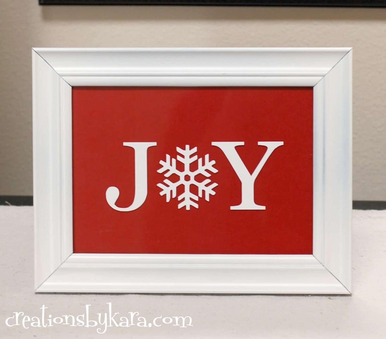 joy sign christmas decor Christmas Joy sign