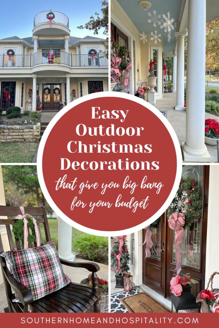 outdoor christmas decorations on a budget Easy Outdoor Christmas Decorations that Give You Big Bang for Your Budget