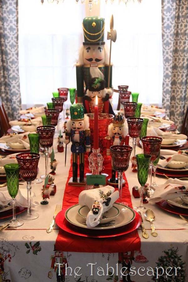 nutcracker themed christmas decor Day 7 Holiday Favorites Nutcrackers! B. Lovely Events