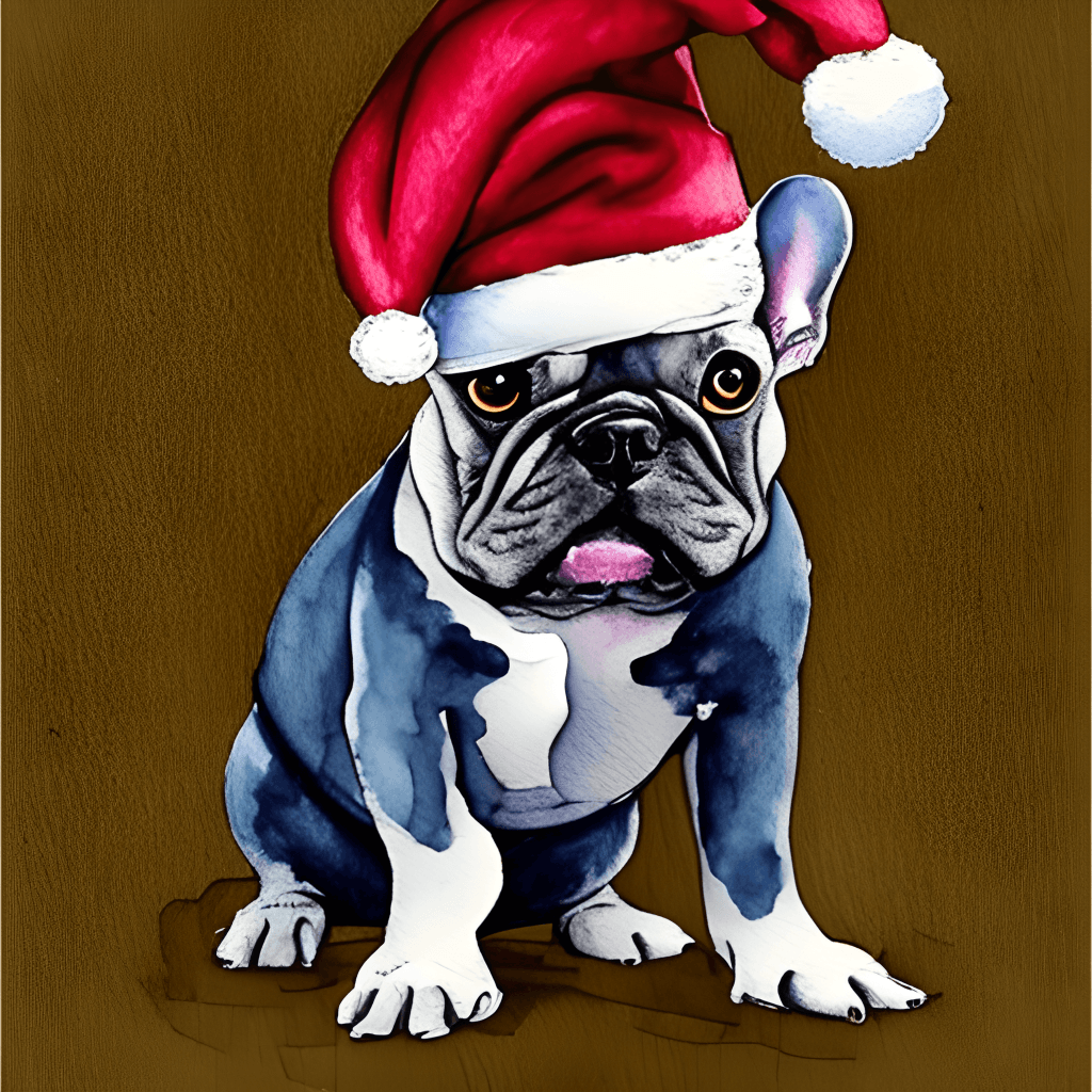 french bulldog christmas decor French Bulldog Christmas Decor · Creative Fabrica