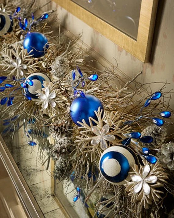 blue christmas decorations indoor 20 Blue Christmas Decor Ideas To Get Inspired Feed Inspiration