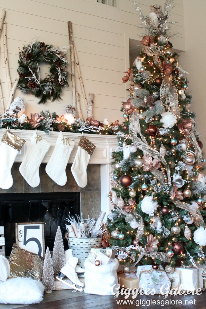 farmhouse christmas tree decor Farmhouse Christmas Decorating Ideas Giggles Galore