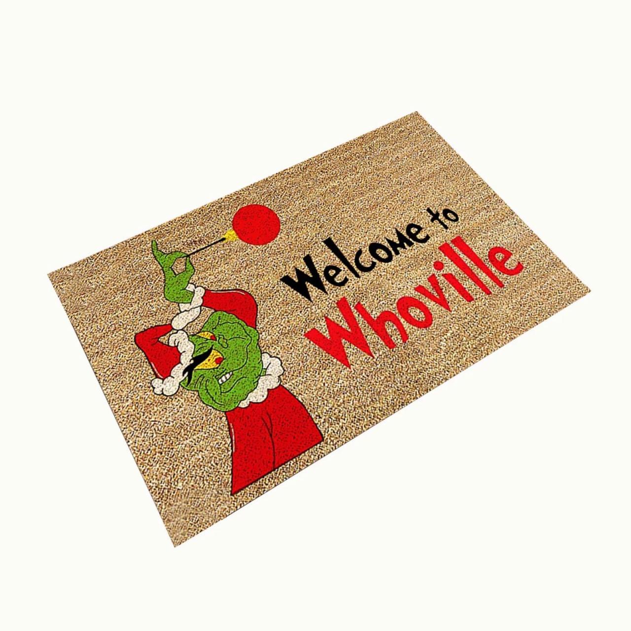 grinch christmas decorations indoor Grinch Christmas Decorations Christmas Decorations, Door Mat Indoor