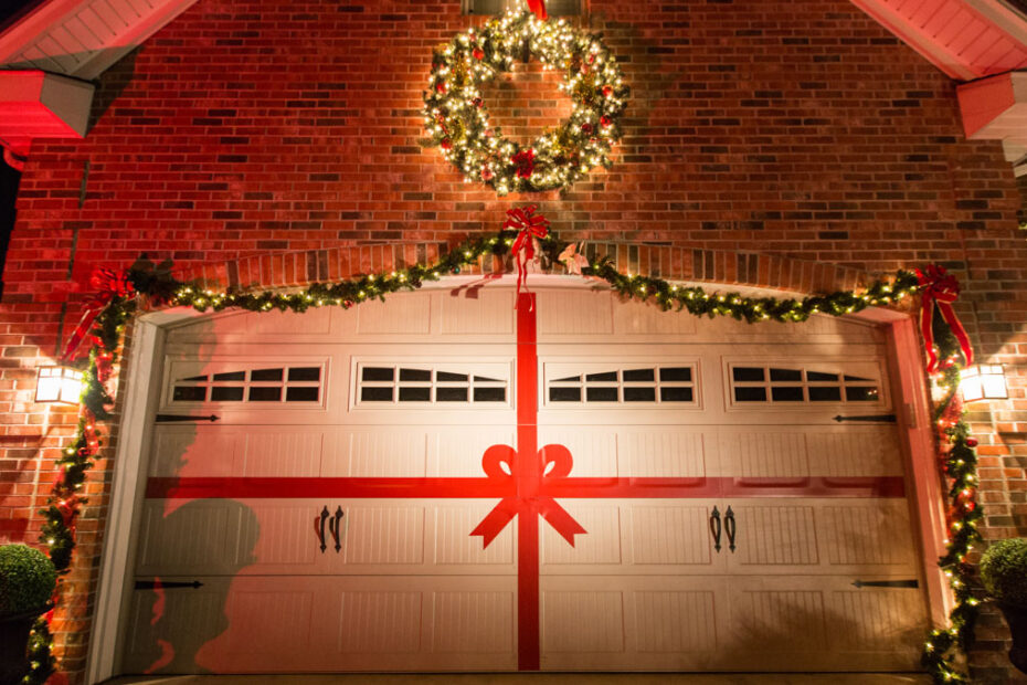 christmas decor for garage door 8 Fun Holiday Garage Door Decoration Ideas Northwest Door