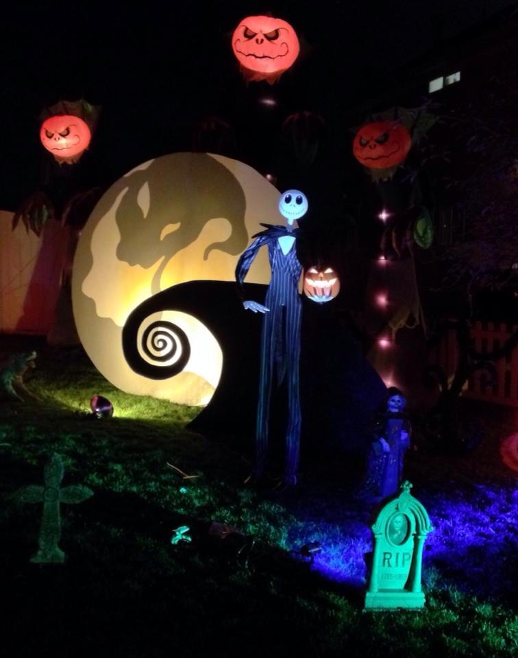 nightmare before christmas outdoor decor Epic Nightmare Before Christmas Yard