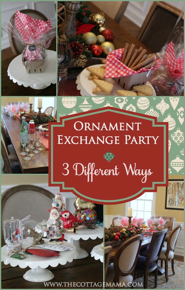 christmas ornament exchange ideas How to Host a Holiday Ornament Exchange The Cottage Mama