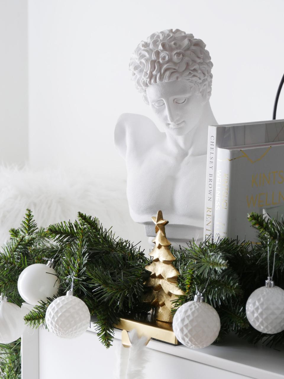 christmas decor no tree How to Decorate for Christmas Without a Tree City Chic Decor