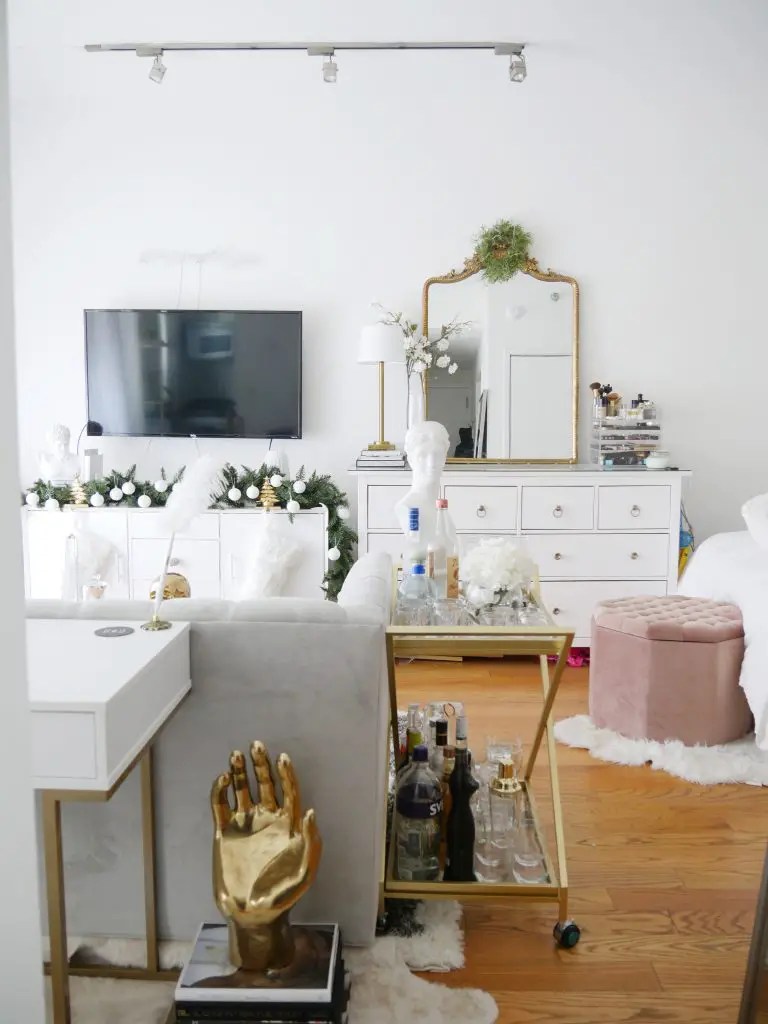 christmas decor without a tree How to Decorate for Christmas Without a Tree City Chic Decor