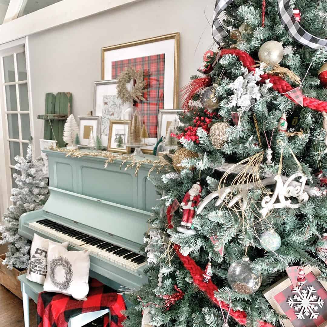 red and black plaid christmas decor Red, Black, and White Plaid Holiday Décor Soul & Lane