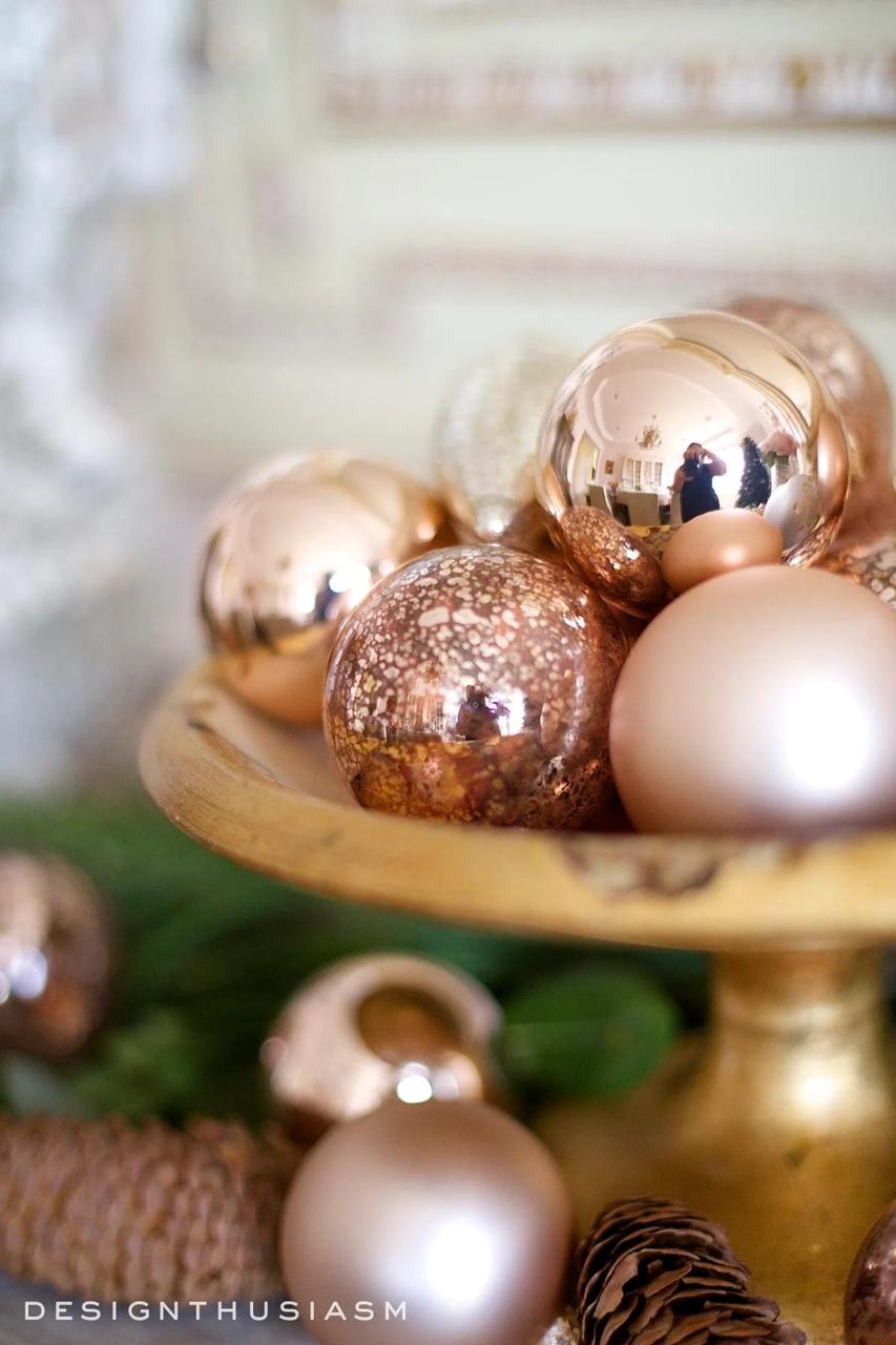 rose gold christmas decor How to Use Rose Gold Christmas Decor for the Holidays