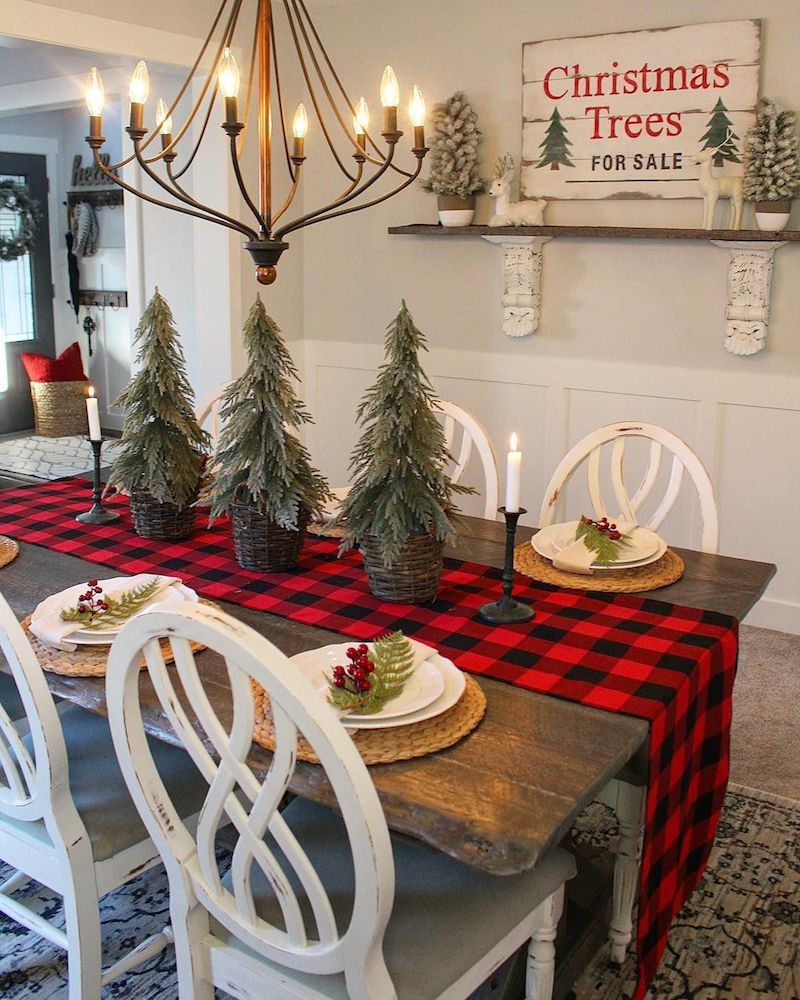 farmhouse christmas kitchen decor 25 Inspiring Farmhouse Christmas Home Decor Ideas You Need to See