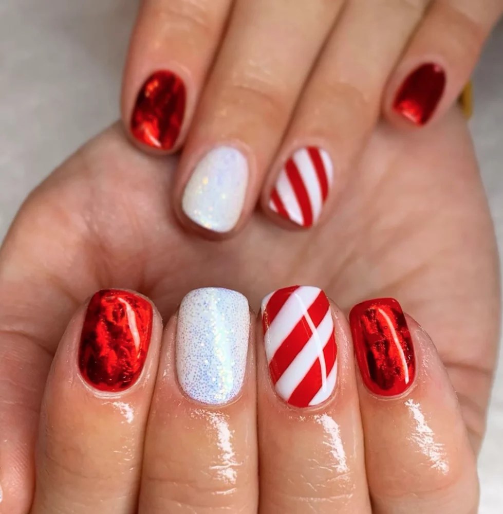 christmas design ideas nails 15 Delightful Holiday Nail Designs Wonder Forest