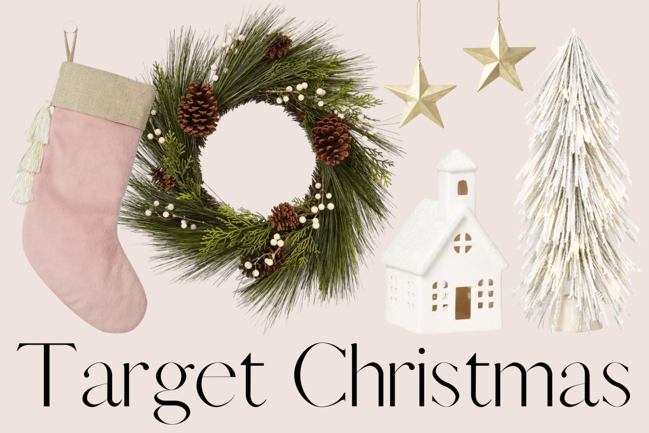 christmas decor sale target The Best of Target Christmas Decor wander abode