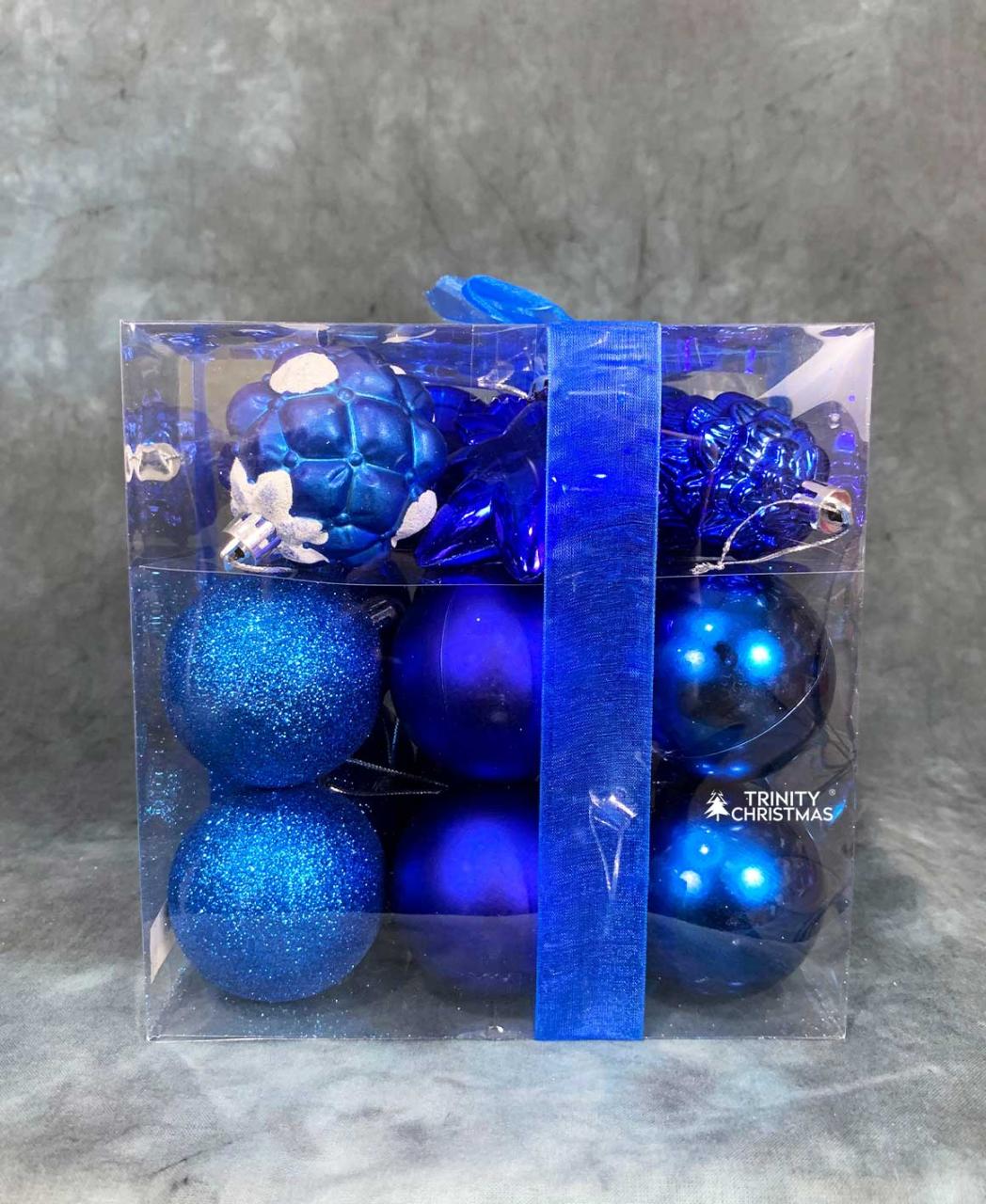 light blue christmas decor Buy Blue Christmas Decorations Assorted Trinity Christmas