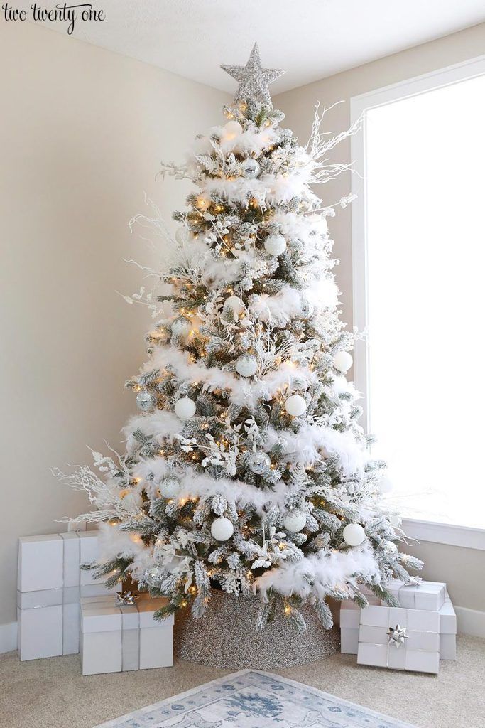 white decor for christmas 10 Best White Christmas Decor Ideas for a Winter Wonderland at Home