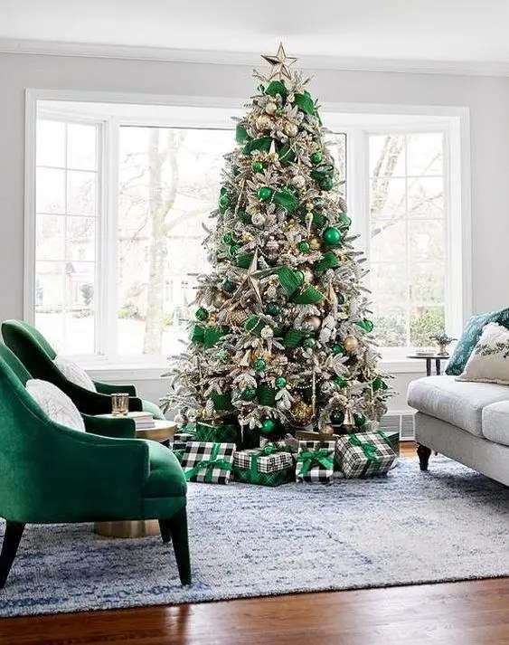 green christmas decor ideas Create a festive space with these green christmas decor ideas