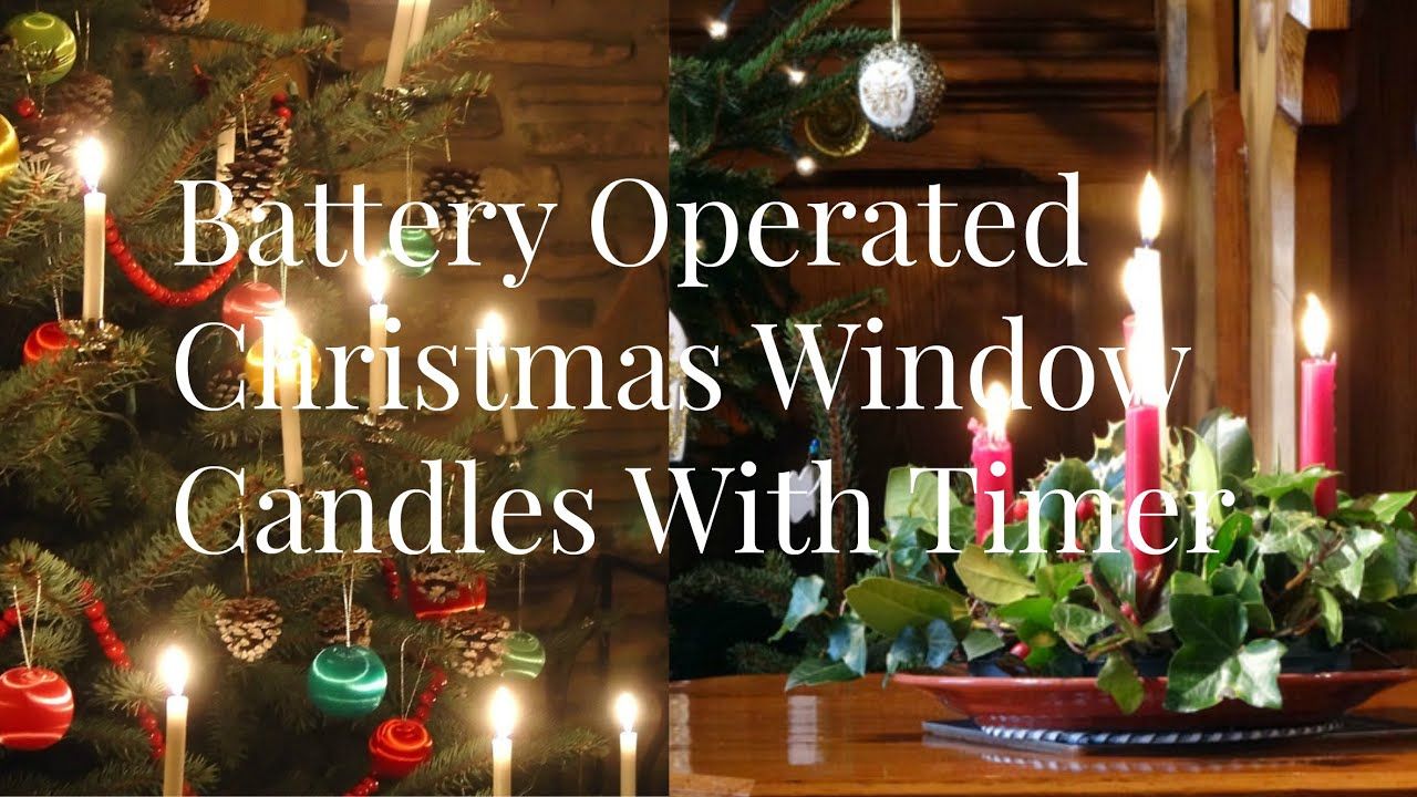 best battery operated christmas decorations indoor Best Battery Operated Christmas Window Decorations 