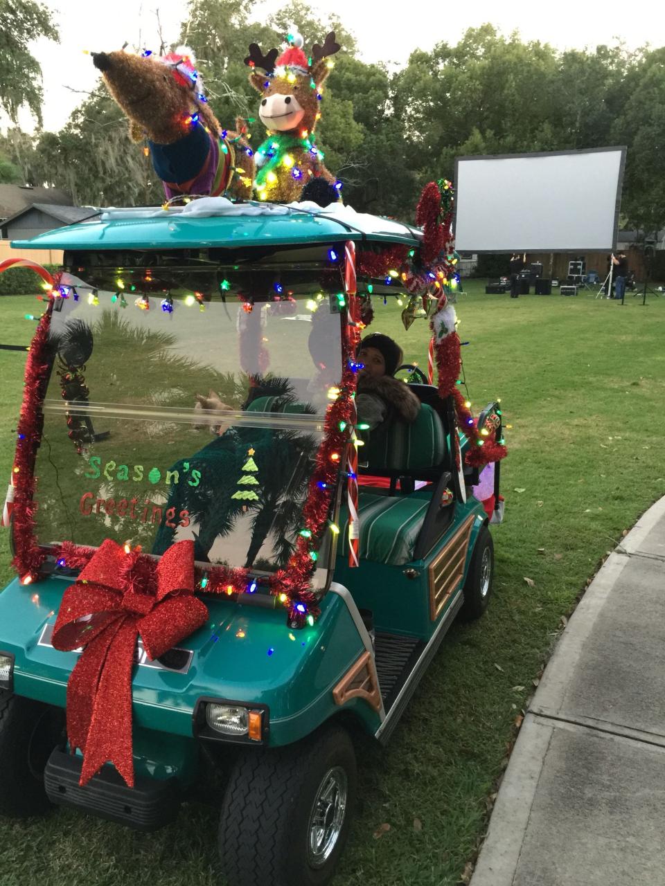 christmas decor for golf carts 43+ Christmas Decorating Ideas For Golf Carts CathrineAsta