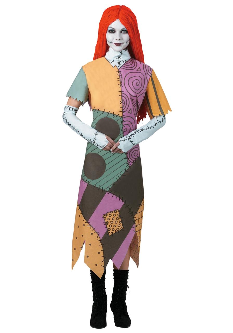 sally nightmare before christmas decor Adult Sally Costume