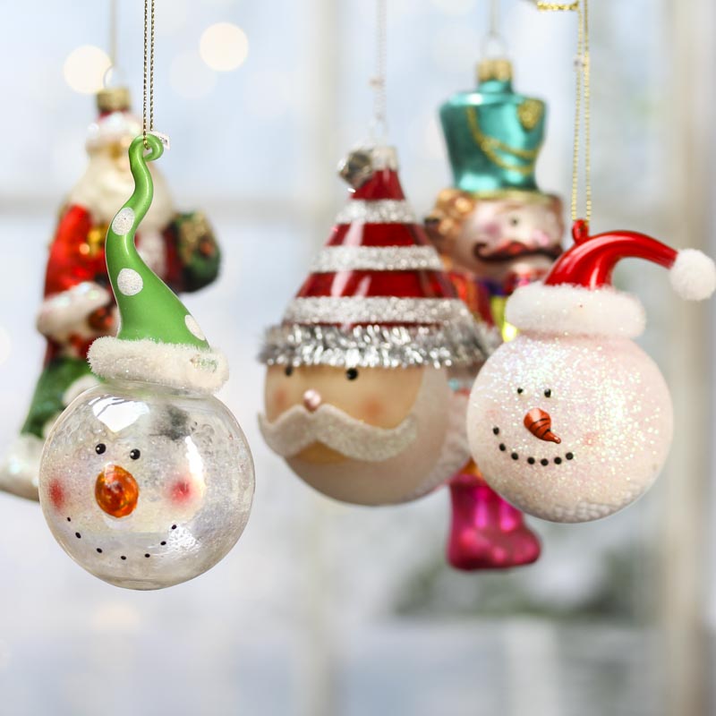 christmas ornament sale glass Assorted Glass Christmas Ornaments On Sale Holiday Crafts