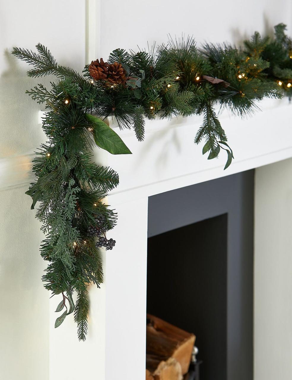 the range christmas decorations indoor The Range Christmas Garlands Practical Home Skills