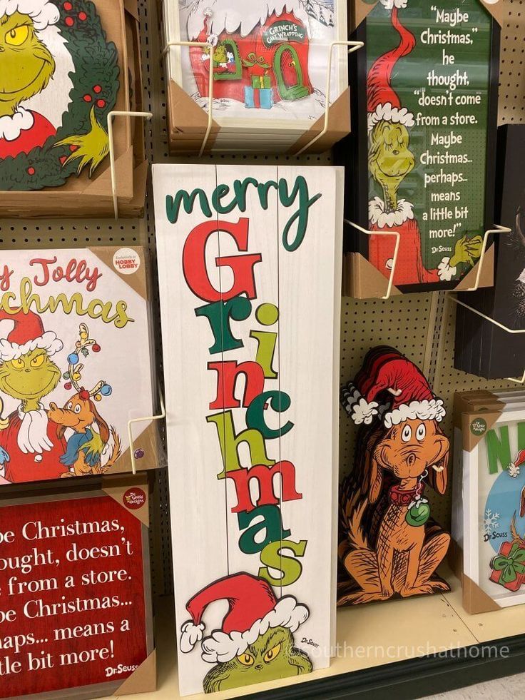 hobby lobby grinch christmas decor Merry Grinchmas Collection in 2020 Grinch christmas decorations, Hobby lobby christmas, Grinch