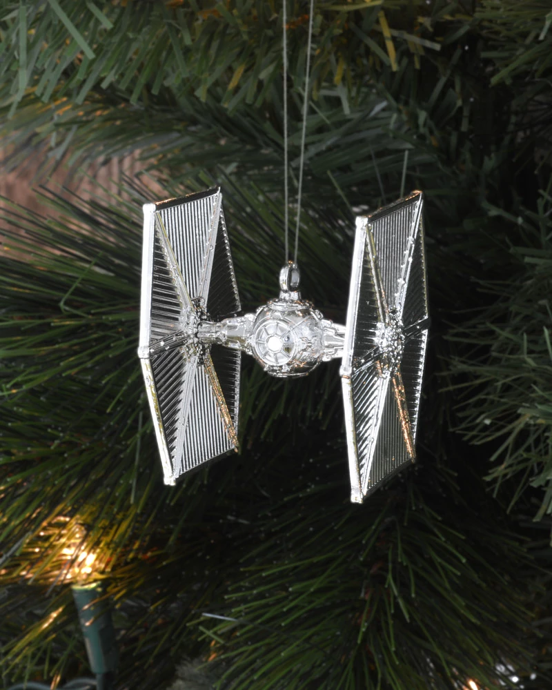 star wars christmas decor Official Star Wars Christmas Tree Decorations / Ornaments (Silver) Star wars christmas, Tree