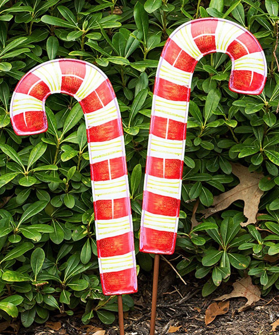 candy cane christmas decor outside 20+ Outdoor Christmas Candy Canes