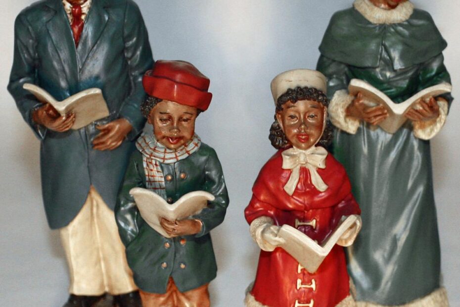 african american christmas decor Black African American Carolers Black christmas, Christmas scenes, Black love art