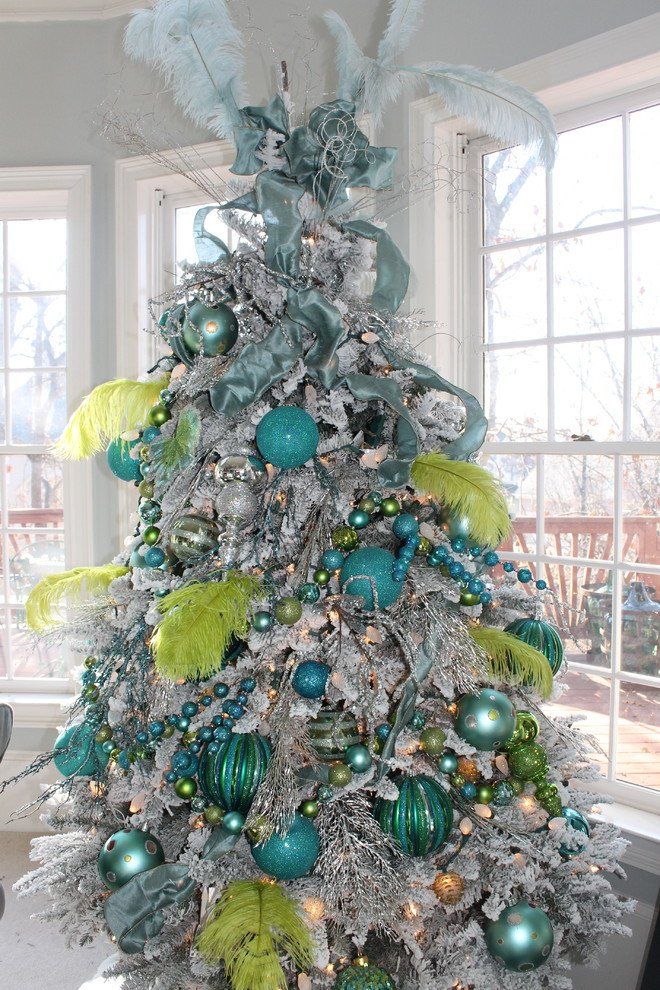 blue and green christmas decor Blue and Green Christmas Decor Fresh 15 Great Colorful Ideas for Home Christmas Decorat