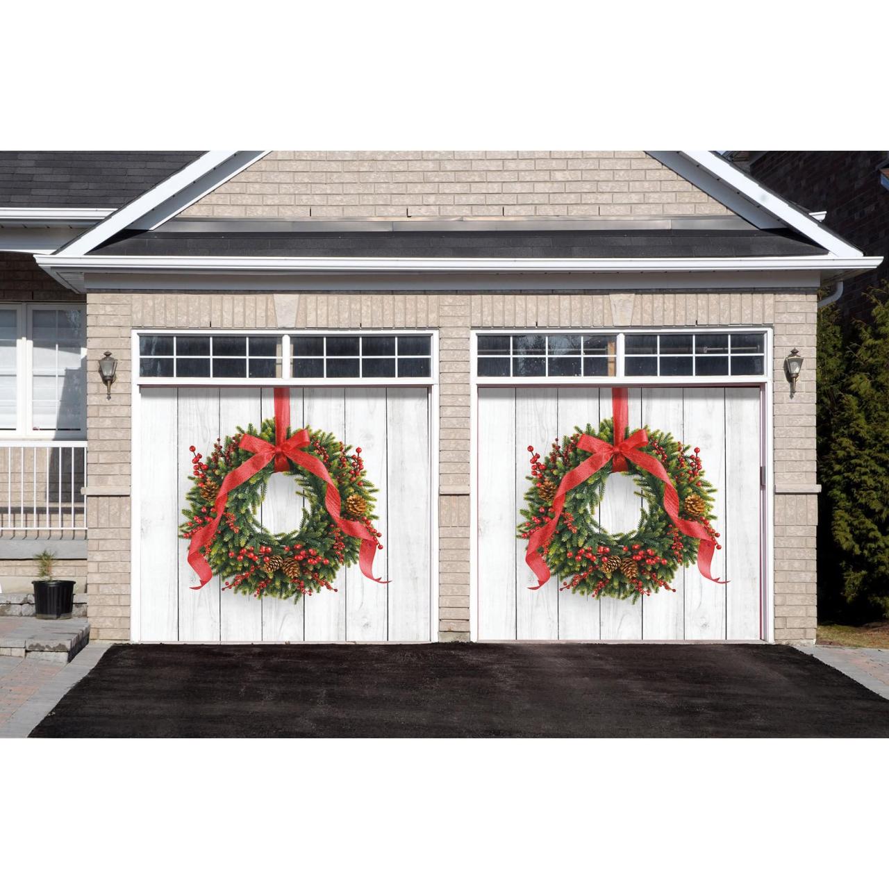 christmas decor garage door 10 Creative garage door christmas decorations That Make Your House