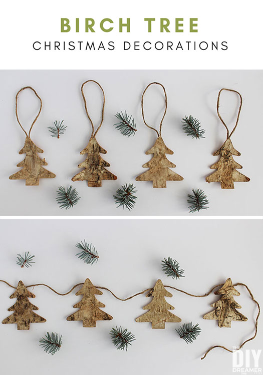 birch tree christmas decor How To Decorate A Birch Tree For Christmas