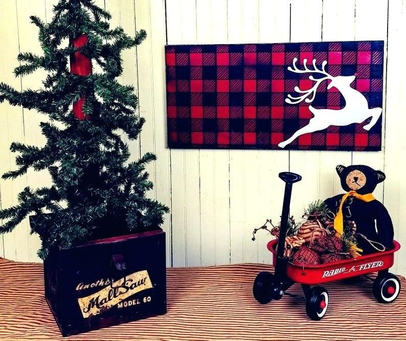 red and black plaid christmas decor Plaid Christmas Decor Red And Black Plaid Decor Plaid Plaid christmas decor, Buffalo plaid