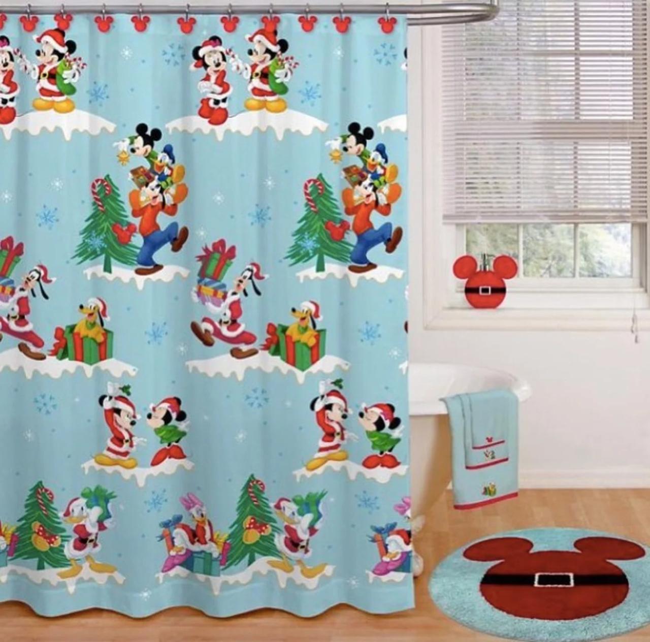 disney christmas bathroom decor Disney Christmas Bathroom Collection at Bed Bath and Beyond POPSUGAR Family