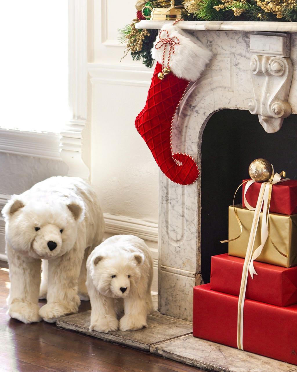 polar bear decor for christmas 20+ Large Polar Bear Christmas Decorations The Urban Decor