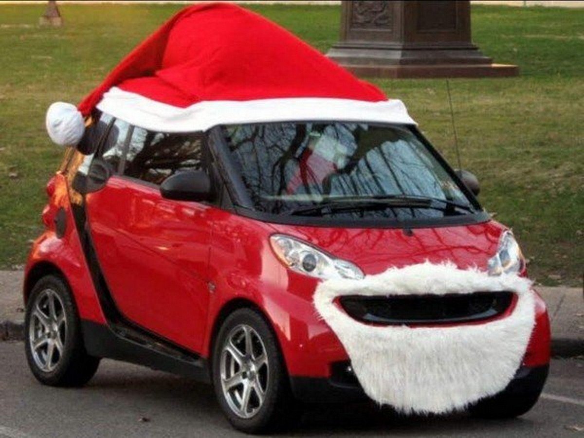 christmas decor for car Celebrate Christmas With The Most Unique Car Decorations