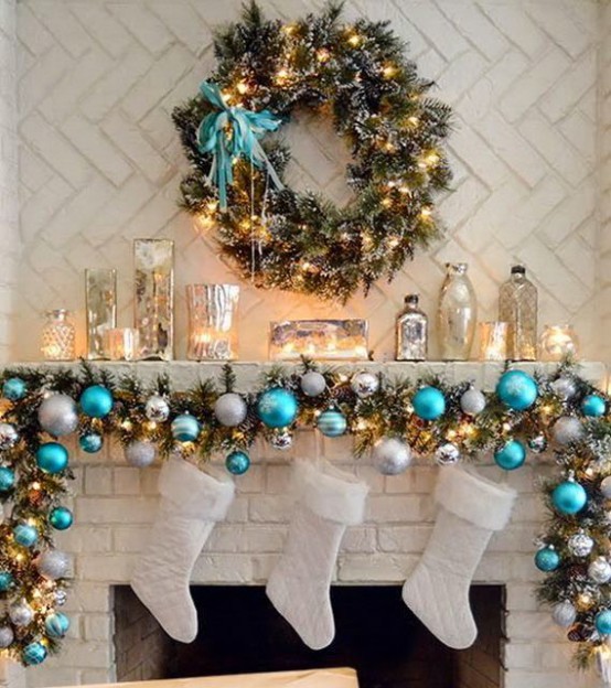 blue and silver christmas decor Christmas Blue And Silver at genjoelleblog Blog